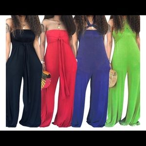 Women’s Jumpsuit in Lime and Black